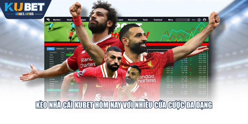 Kèo nhà cái KUBET hôm nay với nhiều cửa cược đa dạng